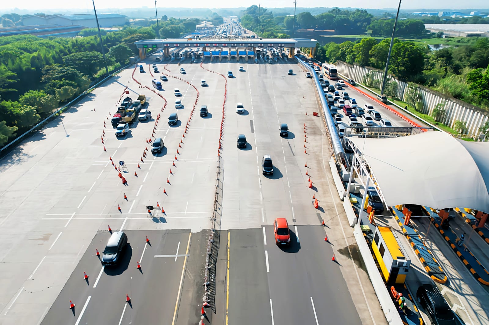Hingga H+5 Sudah 63,4 Persen Kendaraan Kembali ke Jabotabek