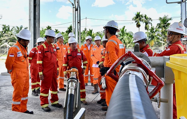 Paten! Proyek Gas Akatara 99,9 Persen Dikerjakan TK Indonesia