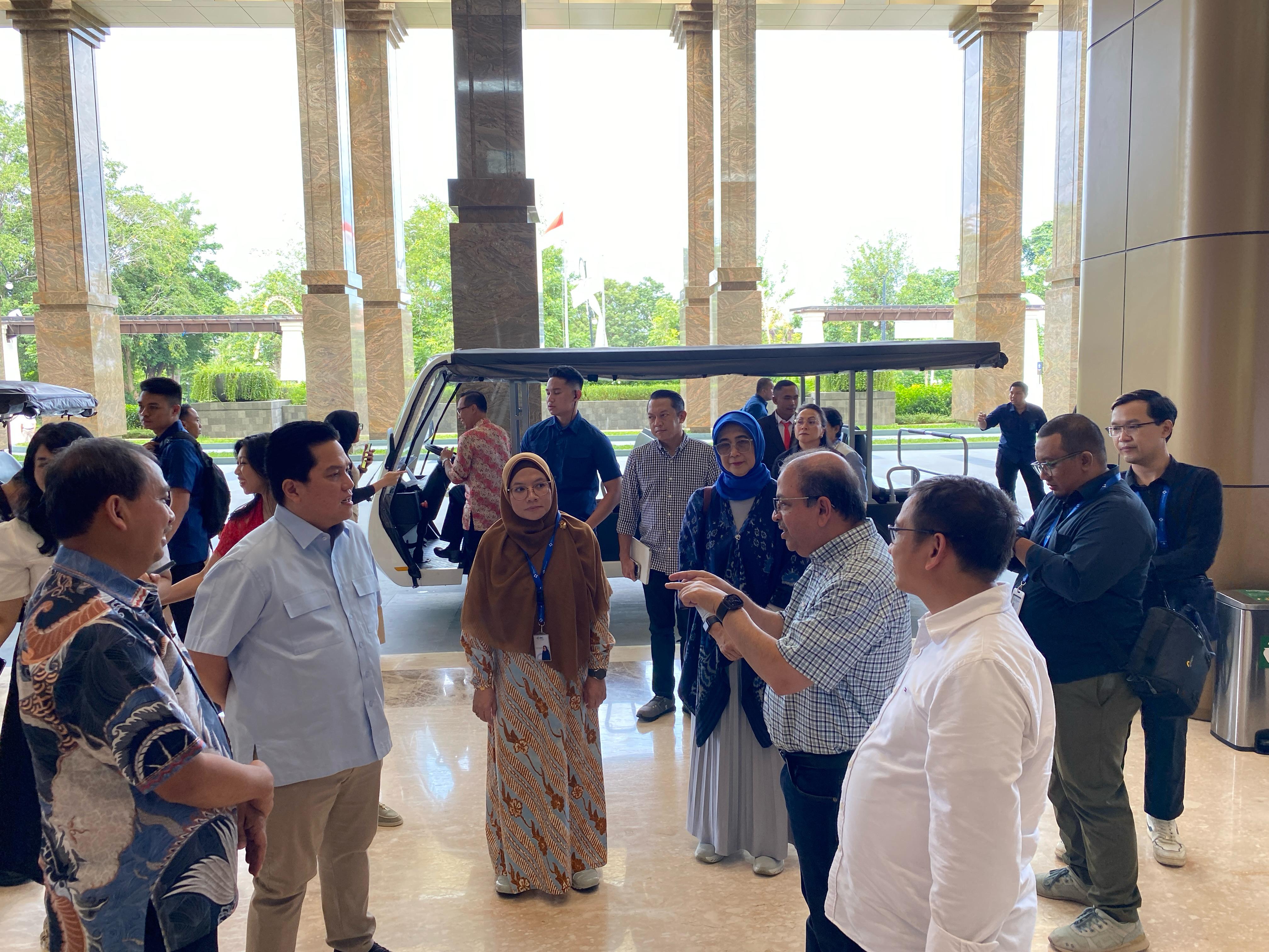 Menteri BUMN Tinjau Kesiapan Operasional Bali International Hospital