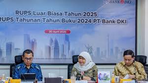 Bank DKI Bagikan Dividen Rp249 Miliar, Rp529M Pengembangan Usaha