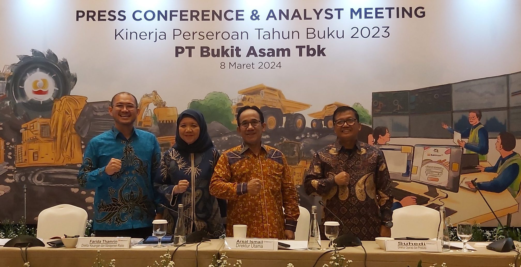 Menukik 50,5 Persen, Kuartal I-2025 PTBA Raup Laba Rp391 Miliar