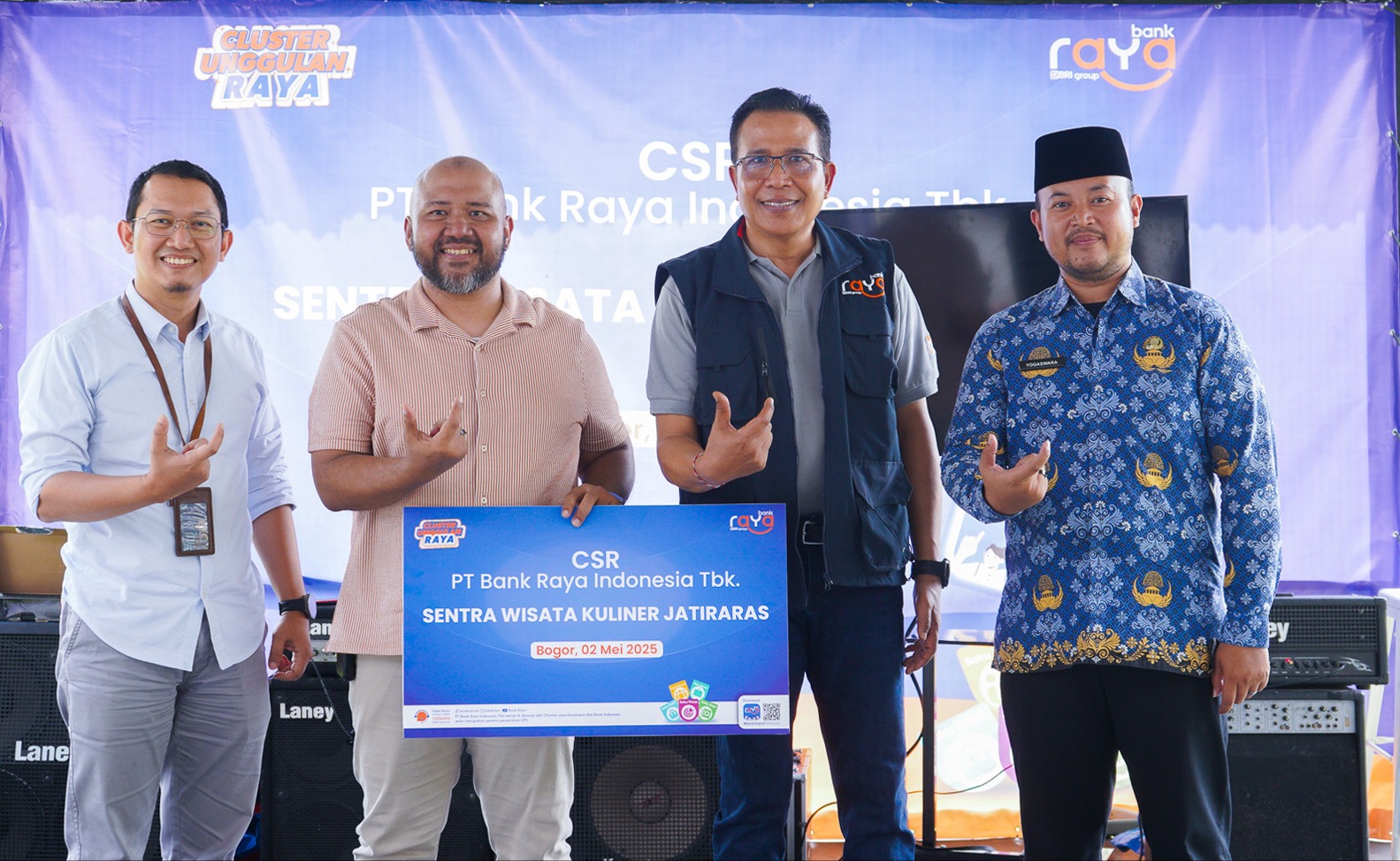 Bank Raya (AGRO) Dukung UMKM Jatiraras Cibinong Go Digital