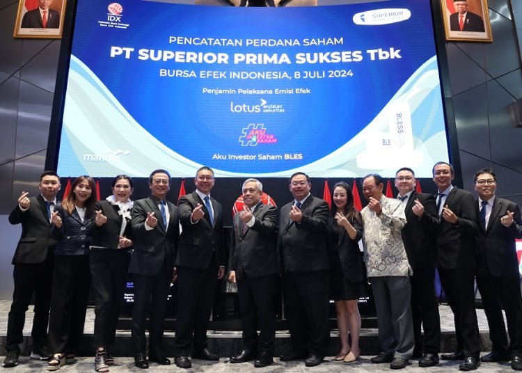 Catat! Superior (BLES) Guyur Dividen Rp32 Miliar