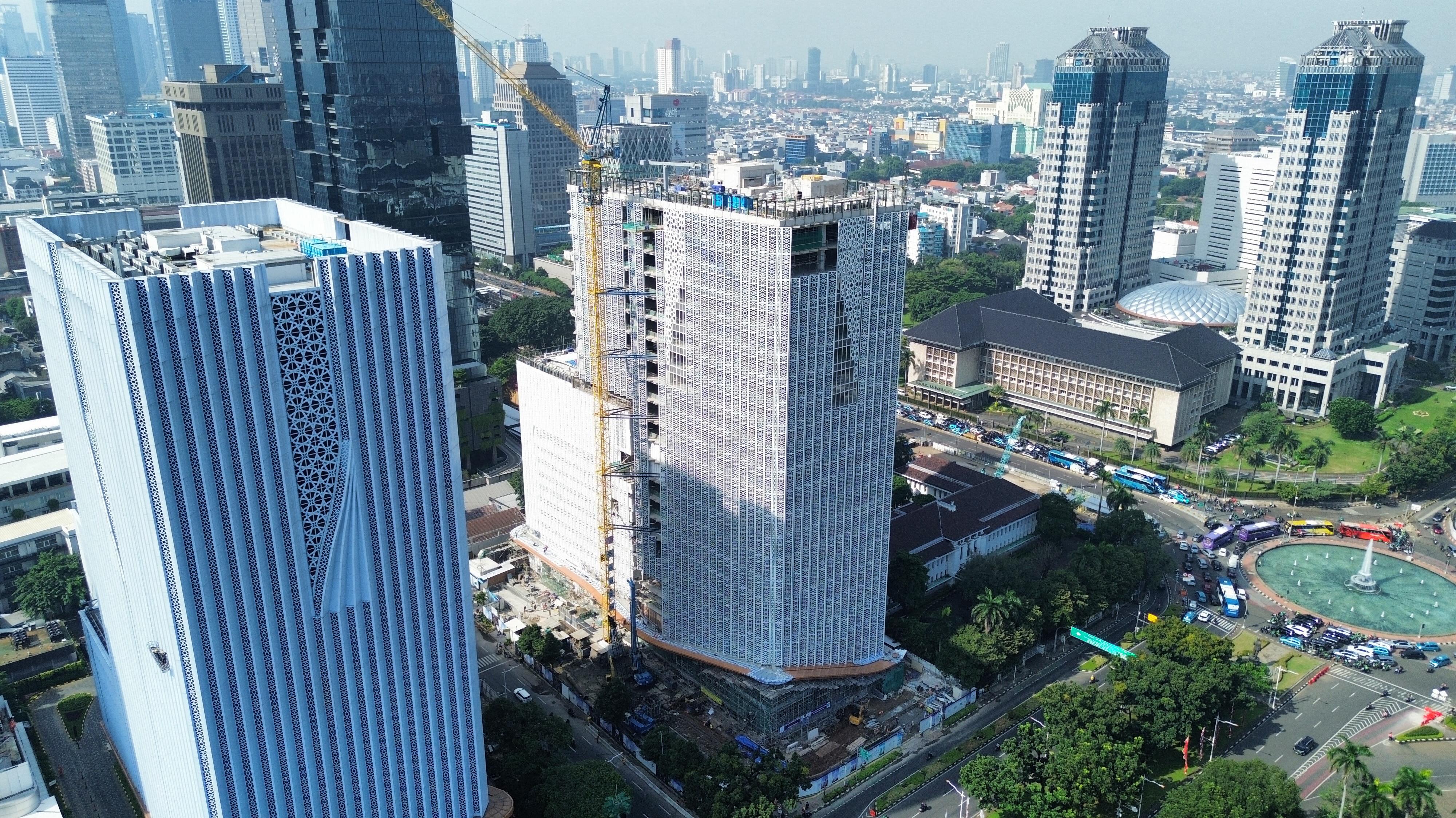 Gedung BSI Tower Garapan PTPP Jadi Ikon Arsitektur Islami di Jakarta