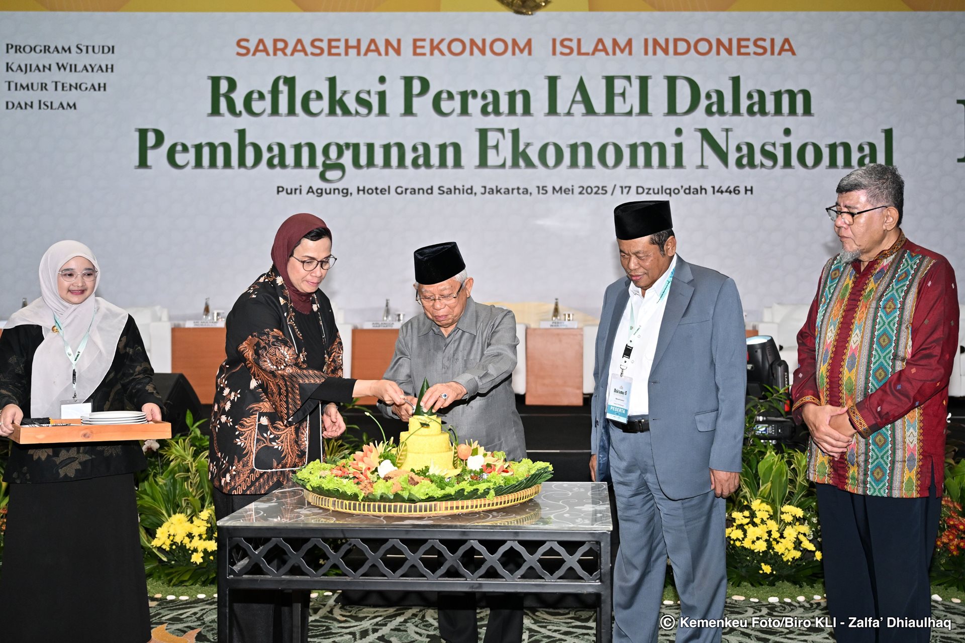 Menkeu Ajak Tiga Pilar Bersinergi Wujudkan Ekonomi Islam