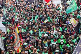 Demo Ribuan Ojol 20 Mei, IDEAS Prediksi Potensi Rugi Capai Rp188M