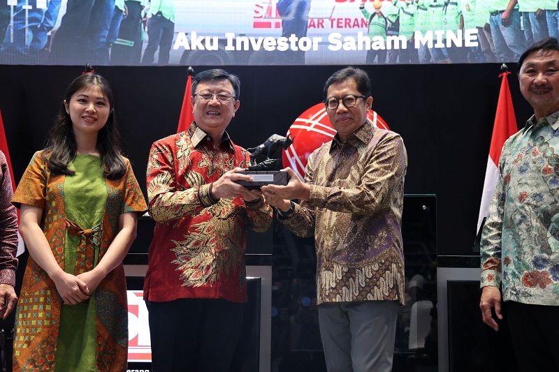 MINE Umumkan Cuan Baru dari Emiten Milik Boy Thohir