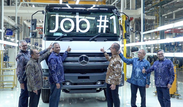 Baru 28 Persen, Menperin Minta Daimler Tingkatkan Kandungan Lokal