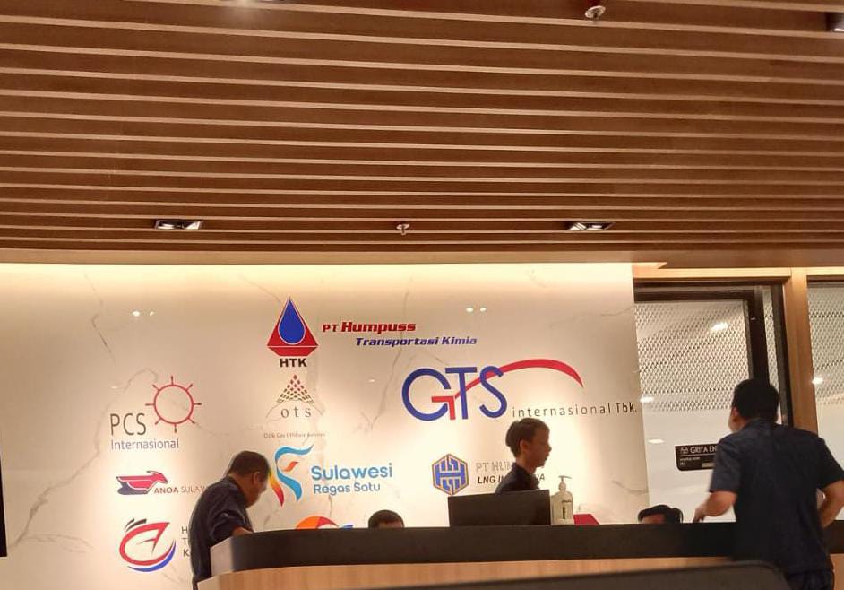 Suasana ruang kantor bagian depan GTS Internasional. FOTO - ISTIMEWA Emiten Tommy Soeharto (GTSI) Umumkan Aksi Baru