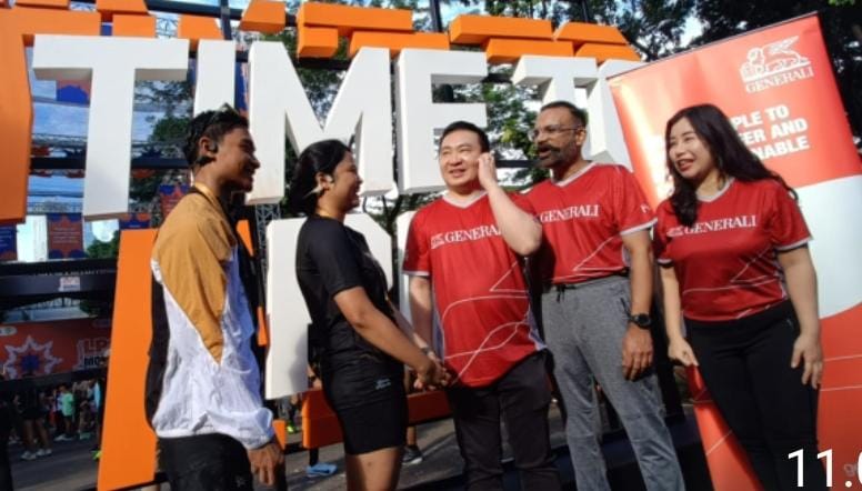 Generali Indonesia Dukung Pelari LPS Monas Half Marathon