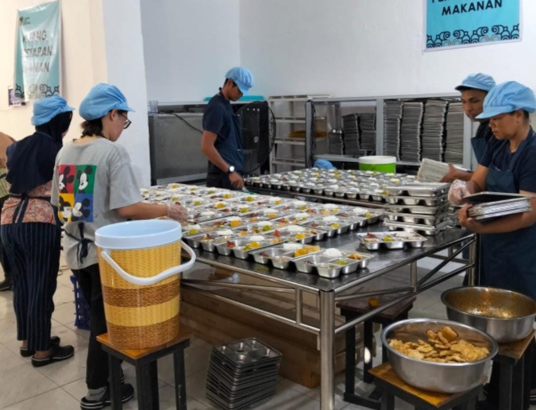 UMKM Gizi Gratis Dapat Modal BRI, Dapur Makin Produktif