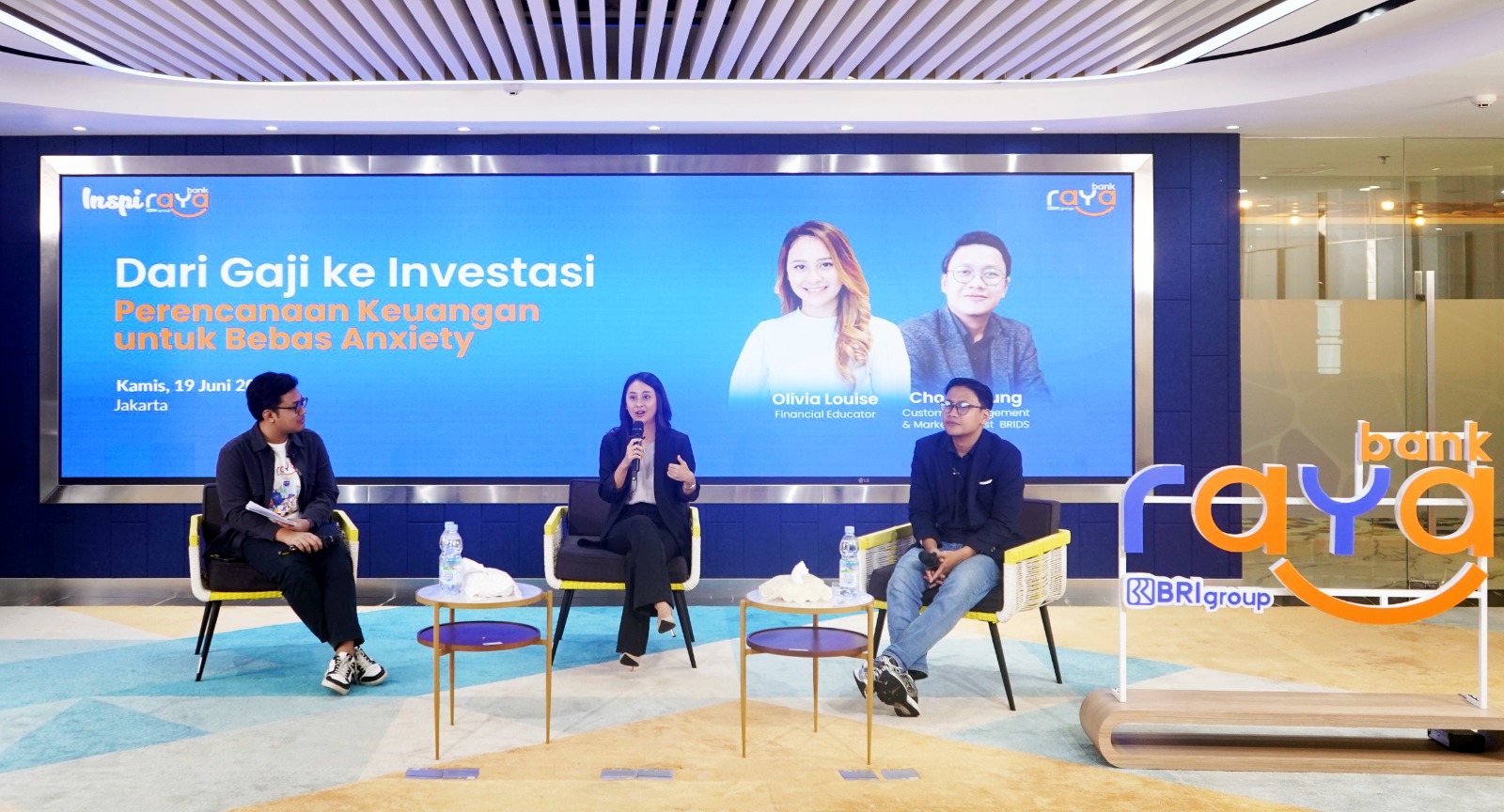 Bank Raya (AGRO) Ajak Generasi Muda Kelola Uang dan Investasi