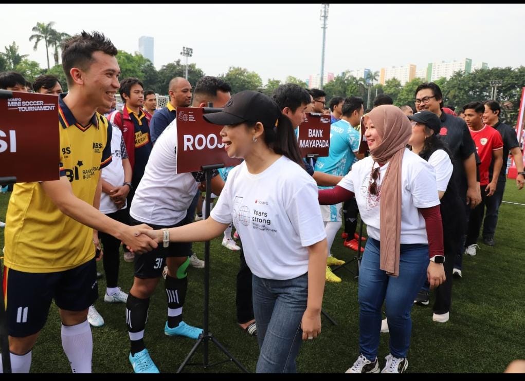 Sompo Insurance Gelar Mini Soccer Tournament untuk Mitra Strategis