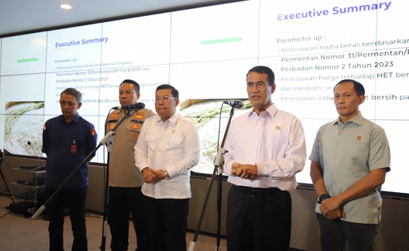 Investigasi Kementan: Mayoritas Beras di Pasaran Tak Sesuai Standar