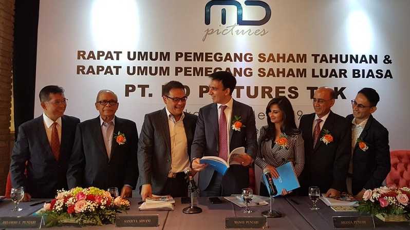 MD Pictures (FILM) Patenkan Right Issue, Ini Investor Penyerapnya