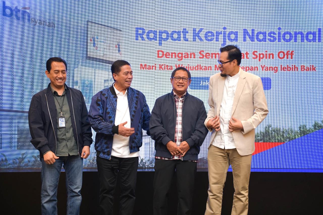 Konsolidasi Jelang Spin Off, BTN Syariah Gelar Rakernas
