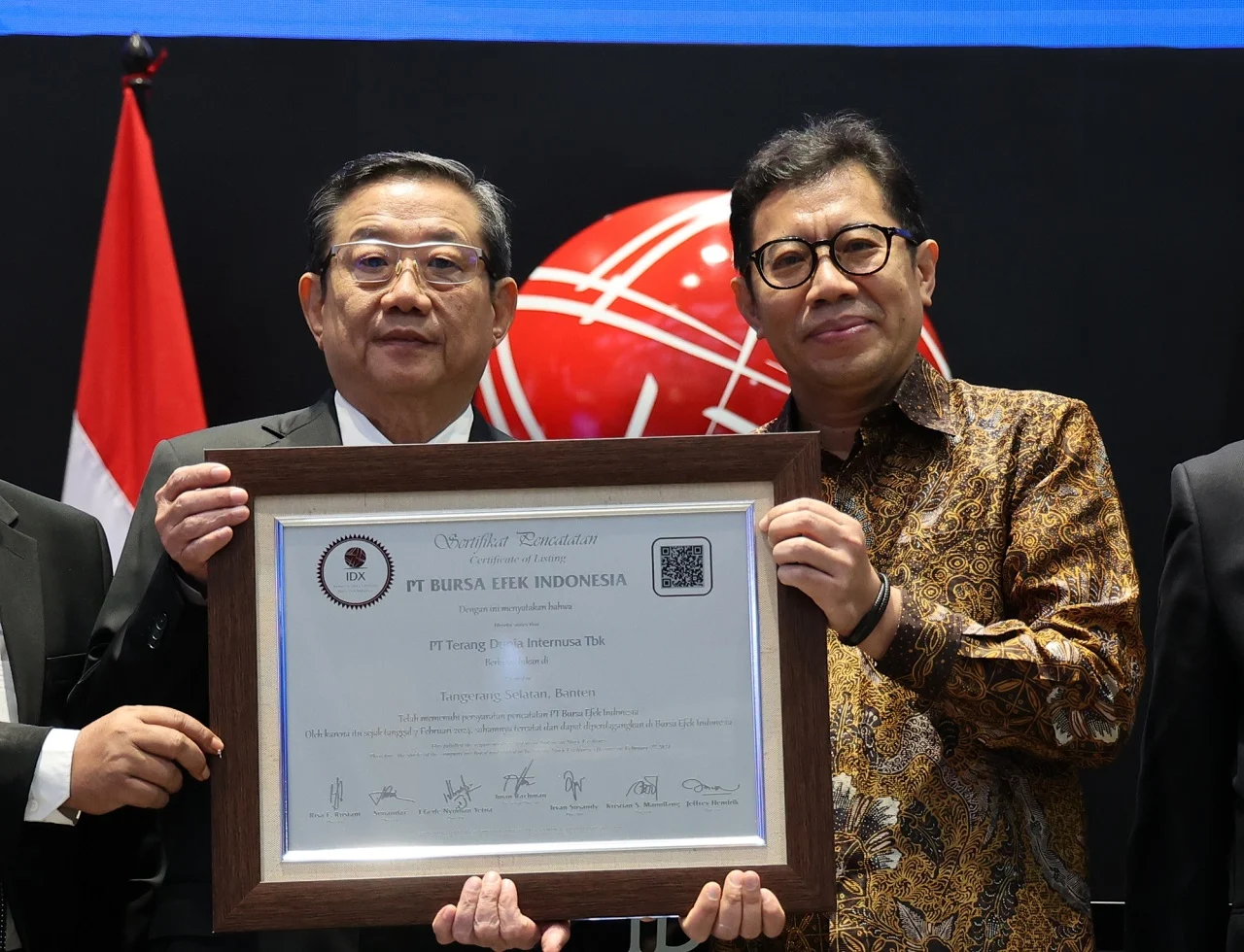 Terang Dunia (UNTD) Endapkan Sisa Dana IPO di BCA Rp173,3M