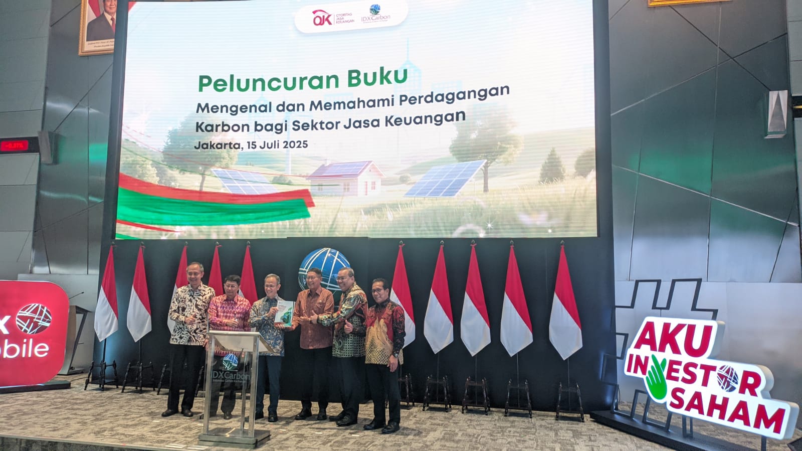 OJK Dorong Sektor Jasa Keuangan Aktif di Bursa Karbon Lewat Modul Baru
