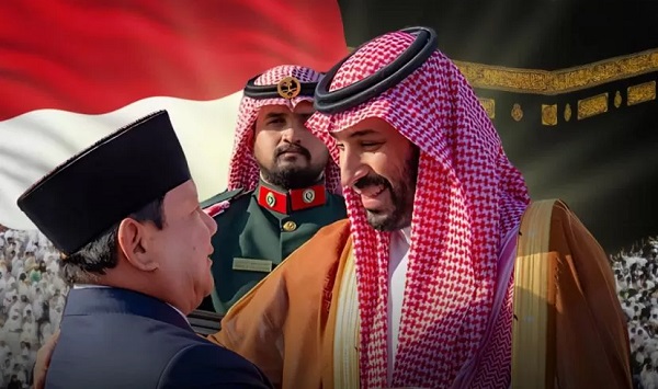 Dalam pertemuan dengan Putra Mahkota Kerajaan Saudi, Mohammed bin Salman Prabowo menyampaikan gagasan pembangunan perkampungan haji permanen bagi jemaah asal Indonesia Saudi Tak Keberatan Indonesia Bangun Perkampungan Haji Permanen