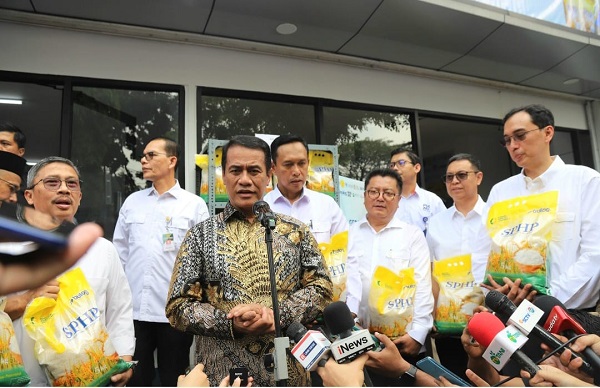 1,3 Juta Ton Beras SPHP Disalurkan, Mentan Yakin Harga Segera Turun