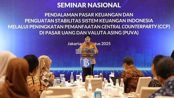 BI Dorong Pemanfaatan Central Counterparty untuk Mitigasi Risiko