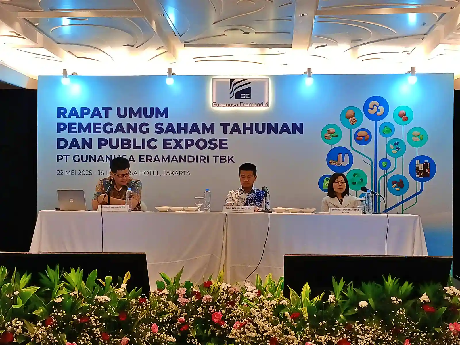 Bangun Pabrik, GUNA Tarik Fasilitas Kredit Rp213,6 Miliar