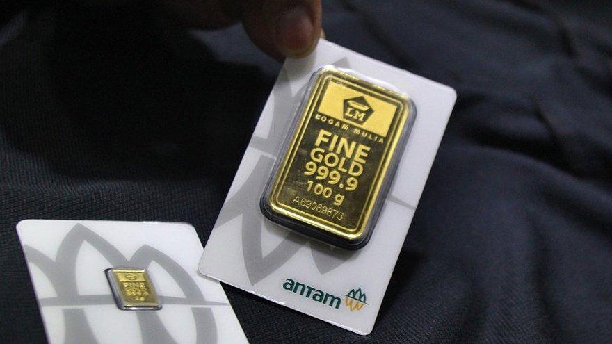 Harga Emas Antam Terus Melaju Rp20.000 per Gram