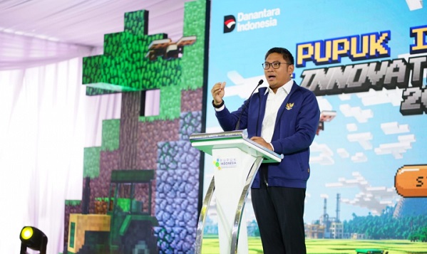 Wamentan Sudaryono dalam acara Pupuk Indonesia Innovation Award (PIIA) 2025 di Jakarta, Kamis (4/9/2025). Inovasi Pupuk Indonesia Hasilkan Tambahan Pendapatan Rp500 Miliar