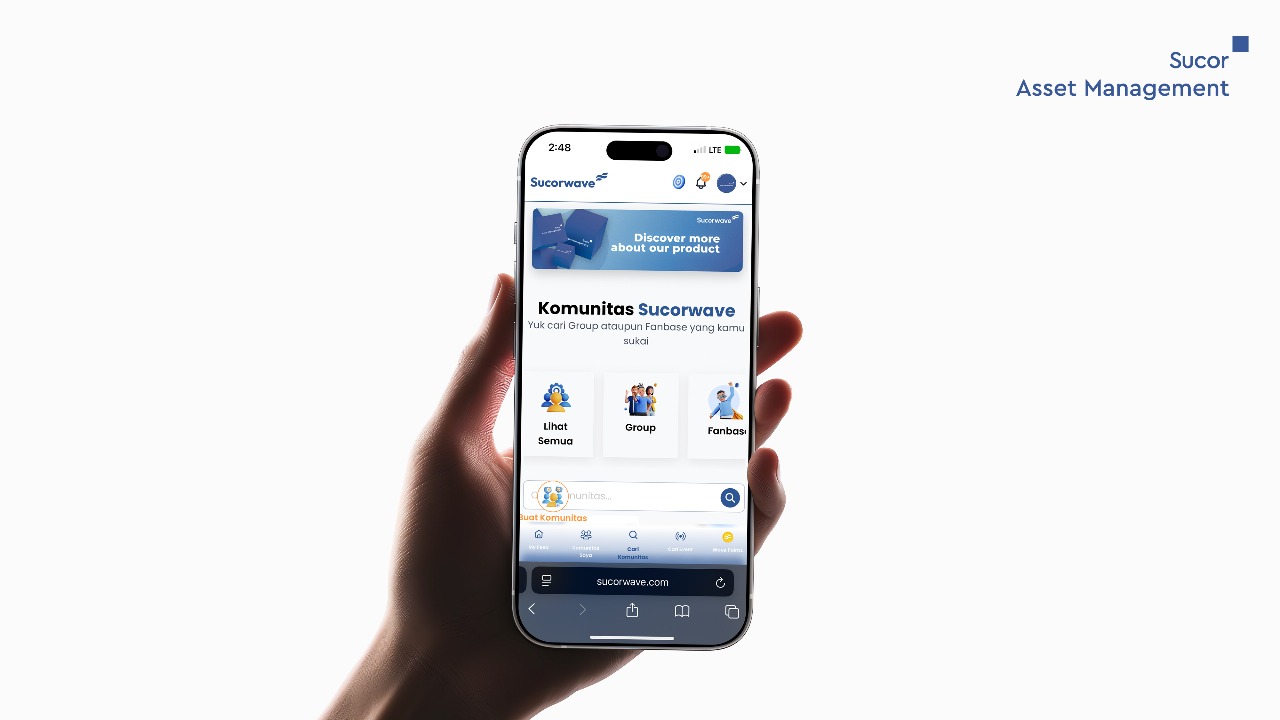 Sucor Asset Management Luncurkan Sucorwave, Platform Komunitas & Loyalti untuk Mendekatkan Diri ke Investor Ritel Lebih Dekat ke Investor Ritel, Sucor AM Luncurkan Platform Sucorwave