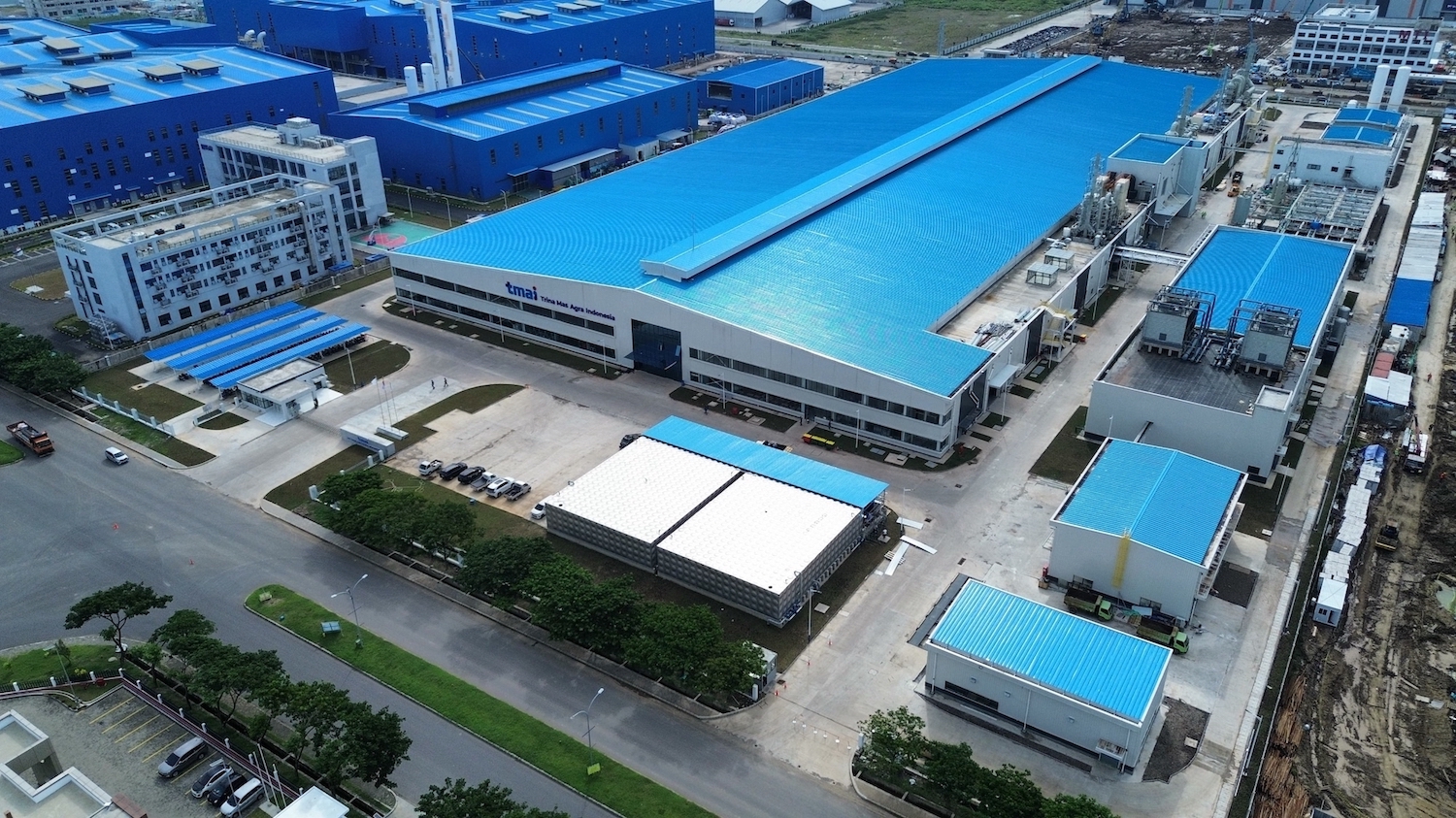 Pabrik sel surya dan panel surya besutan perseroan di Kendal, Jawa Tengah. FOTO - ISTIMEWA Refinancing, Grup Sinarmas (DSSA) Jajakan Surat Utang Jumbo