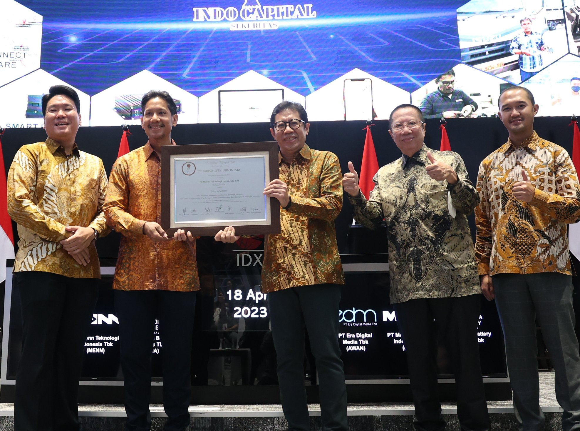 Agresif! Politikus NasDem Buang 135,24 Juta Saham MENN