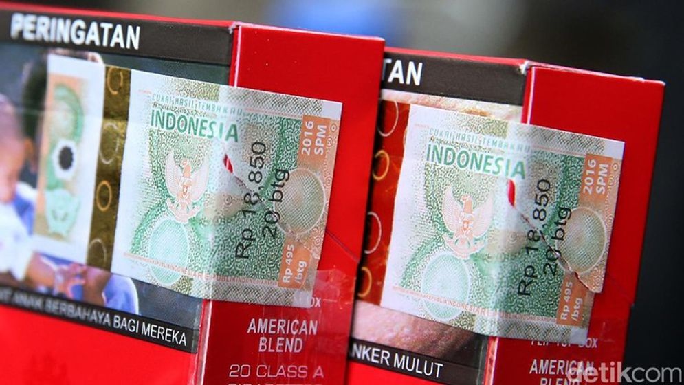 Cukai Hasil Tembakau Sumbang Rp216,9T dan Serap 5,98 Juta TK