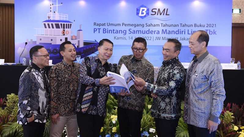 Potret Manajemen Emiten BSML dalam suatu agenda korporasi. Diumumkan BEI, Saham Ini Langsung Ambruk ARB