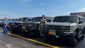 Ilustrasi Penggunaan mobil Maung Pindad sebagai kendaraan dinas di kalangan TNI. Dok. Detiknews. Dana Mobil Maung Siap, Penyalurannya Purbaya Tunggu Pindad Siap