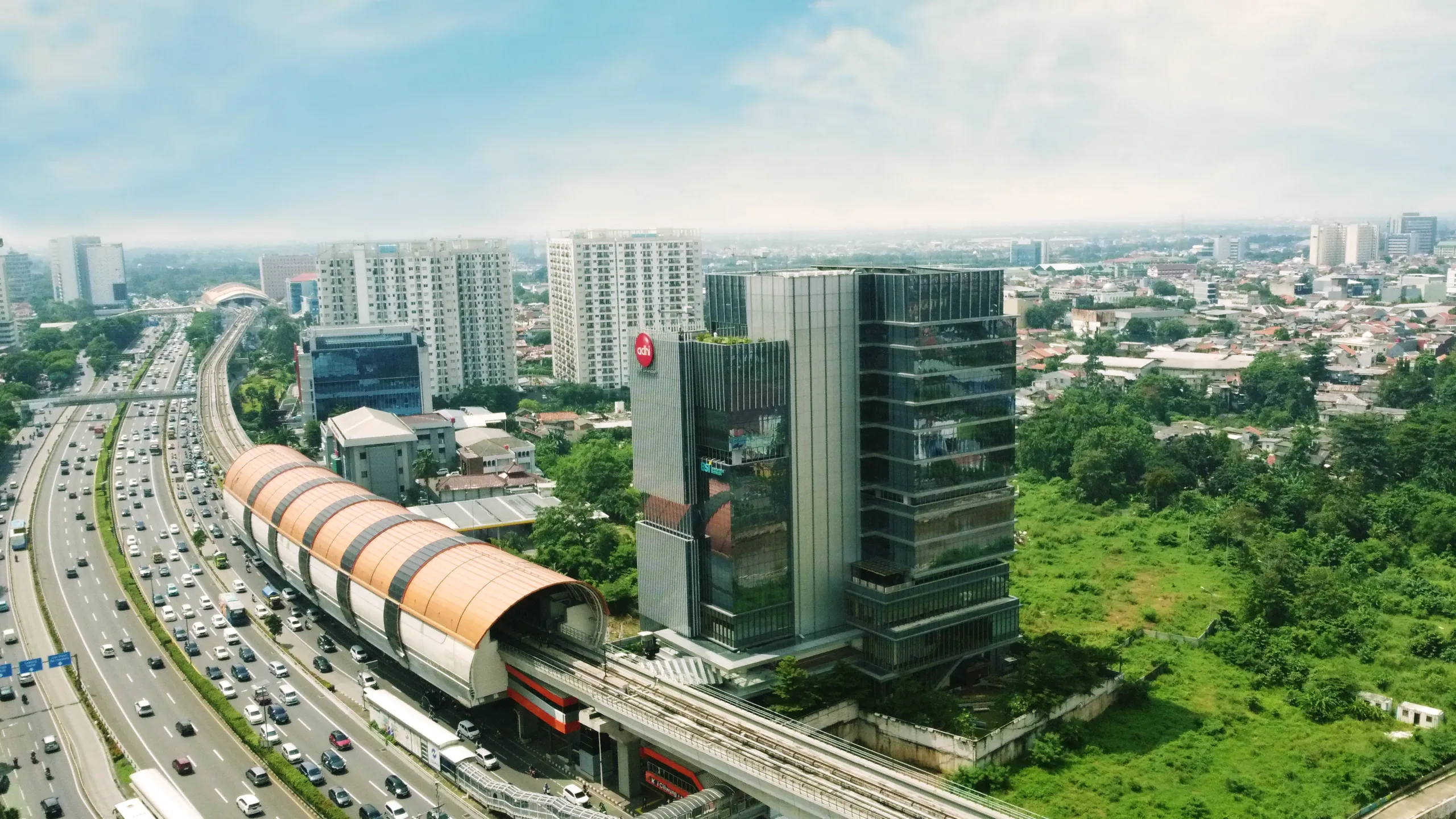 Hunian vertikal berkonsep TOD besutan anak usaha perseroan Adhi Properti. FOTO - ISTIMEWA Kuartal III 2025, Laba ADHI Terpangkas 93,62 Persen