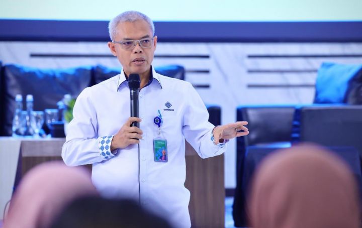 Sekretaris Jenderal Kemnaker, Cris Kuntadi.(Foto: Metro TV) 1.500 Peserta Lolos Program Magang Nasional Batch I Gelombang 2