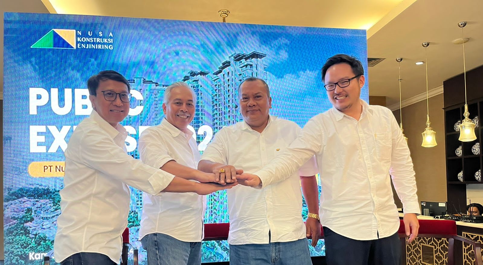 Pengurus Nusa Konstruksi pada suatu kesempatan. FOTO - ISTIMEWA Kuartal III 2025, Laba DGIK Melejit 63 Persen
