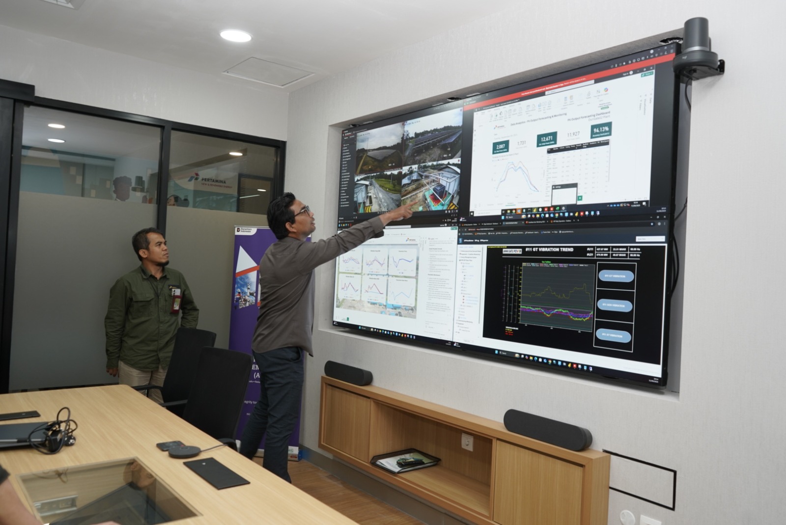 Pertamina NRE Gunakan AI NOVA untuk memantau kinerja proyek dan operasi di seluruh wilayah kerja Pertamina NRE. (Foto: Pertamina) Pertamina NRE Gunakan AI NOVA untuk Pantau Kinerja Proyek-proyeknya