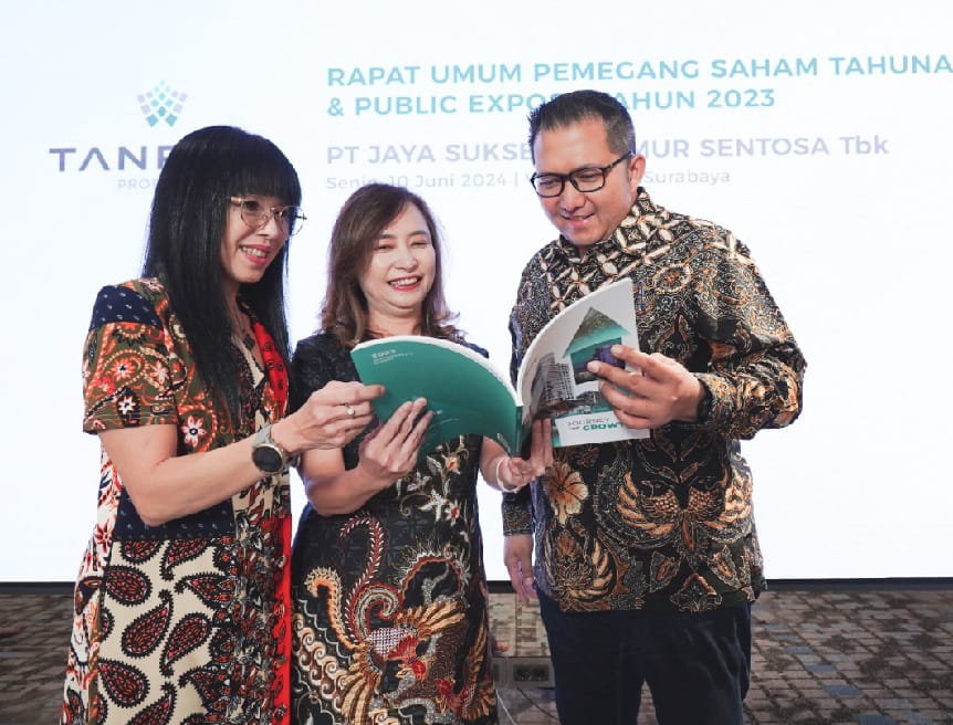 Manajemen RISE ketika menggelar paparan kinerja. Emiten Hermanto Tanoko (RISE) Siapkan Ekspansi Lahan 700 Hektare