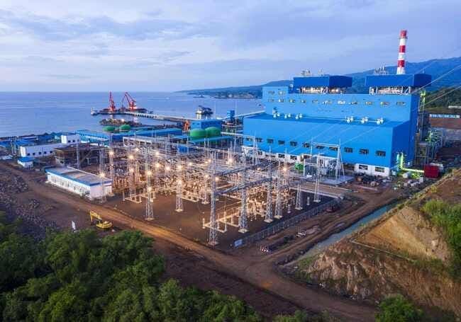 Potret pembangkit listrik milik PT TBS Energi Utama Tbk. (TOBA). TOBA Ungkap Bisnis Energi Hijau Moncer di Kuartal III-2025
