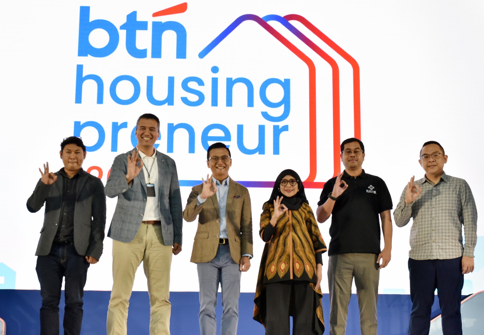 Pengurus BTN kala melakukan kick start kompetisi Housingpreneur 2025. FOTO - ISTIMEWA Cari Inovator Perumahan, BTN Kick Start Kompetisi Housingpreneur 2025