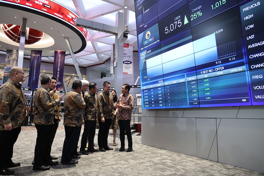 Manajemen OBAT ketika mencatatkan sahamnya di BEI. Laba OBAT Drop di Kuartal III-2025