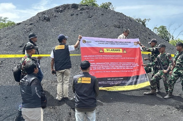 Gakkum ESDM Amankan 70 Ribu Ton Batu Bara Ilegal di Kaltim
