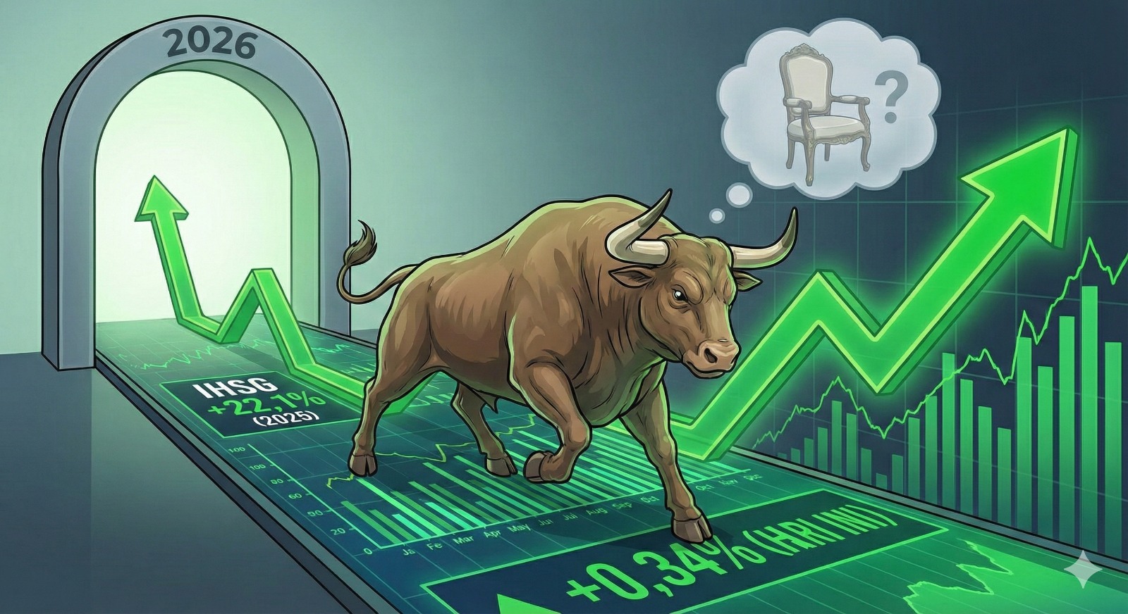 “Gong” Perdagangan Perdana Bursa Masih Perlu Presiden?