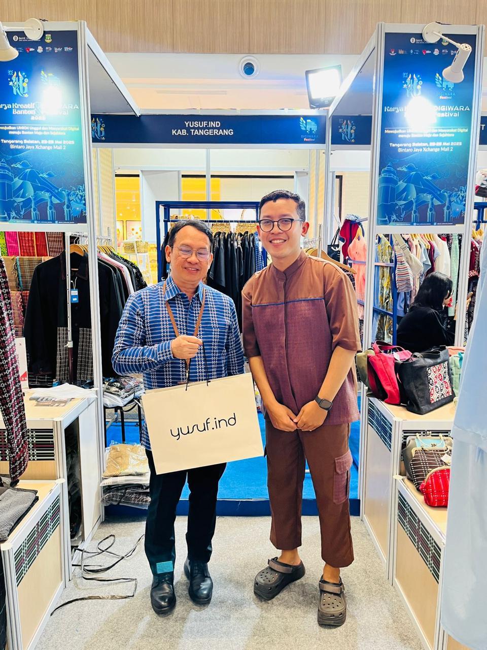 Pemberdayaan BRI, UMKM Busana Muslim YUSUF.IND Tembus Pasar Global