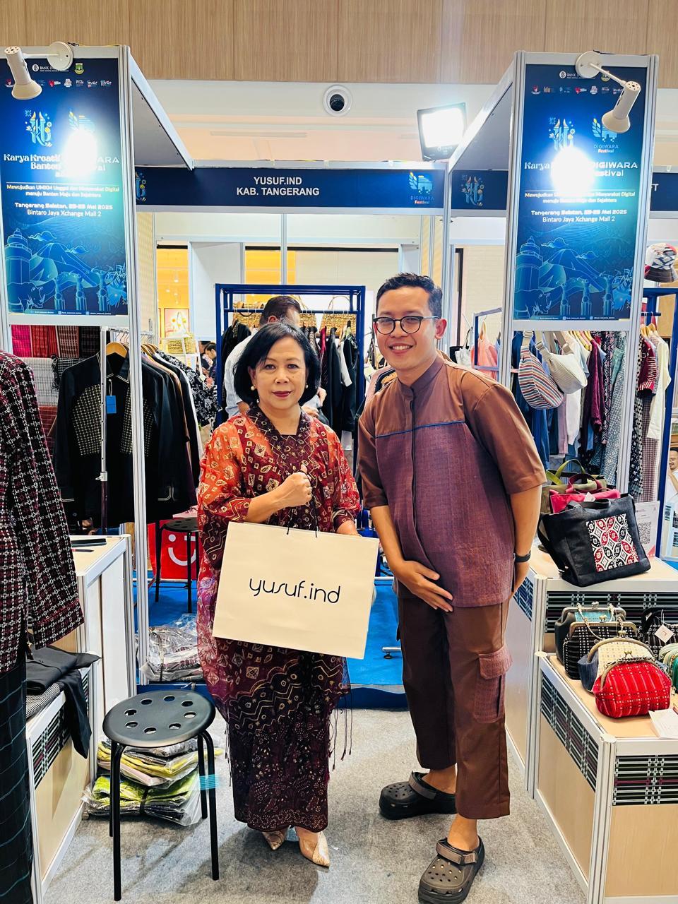 Pemberdayaan BRI, UMKM Busana Muslim YUSUF.IND Tembus Pasar Global