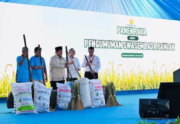 Presiden Umumkan Swasembada Pangan Tercapai