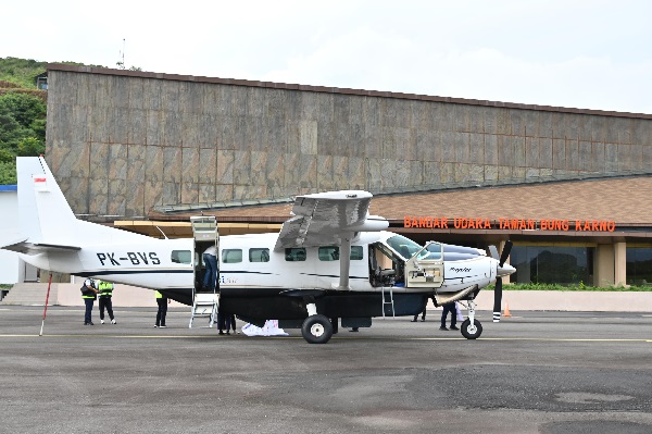 Perkuat Konektivitas, Penerbangan Perintis Gorontalo Dioperasikan