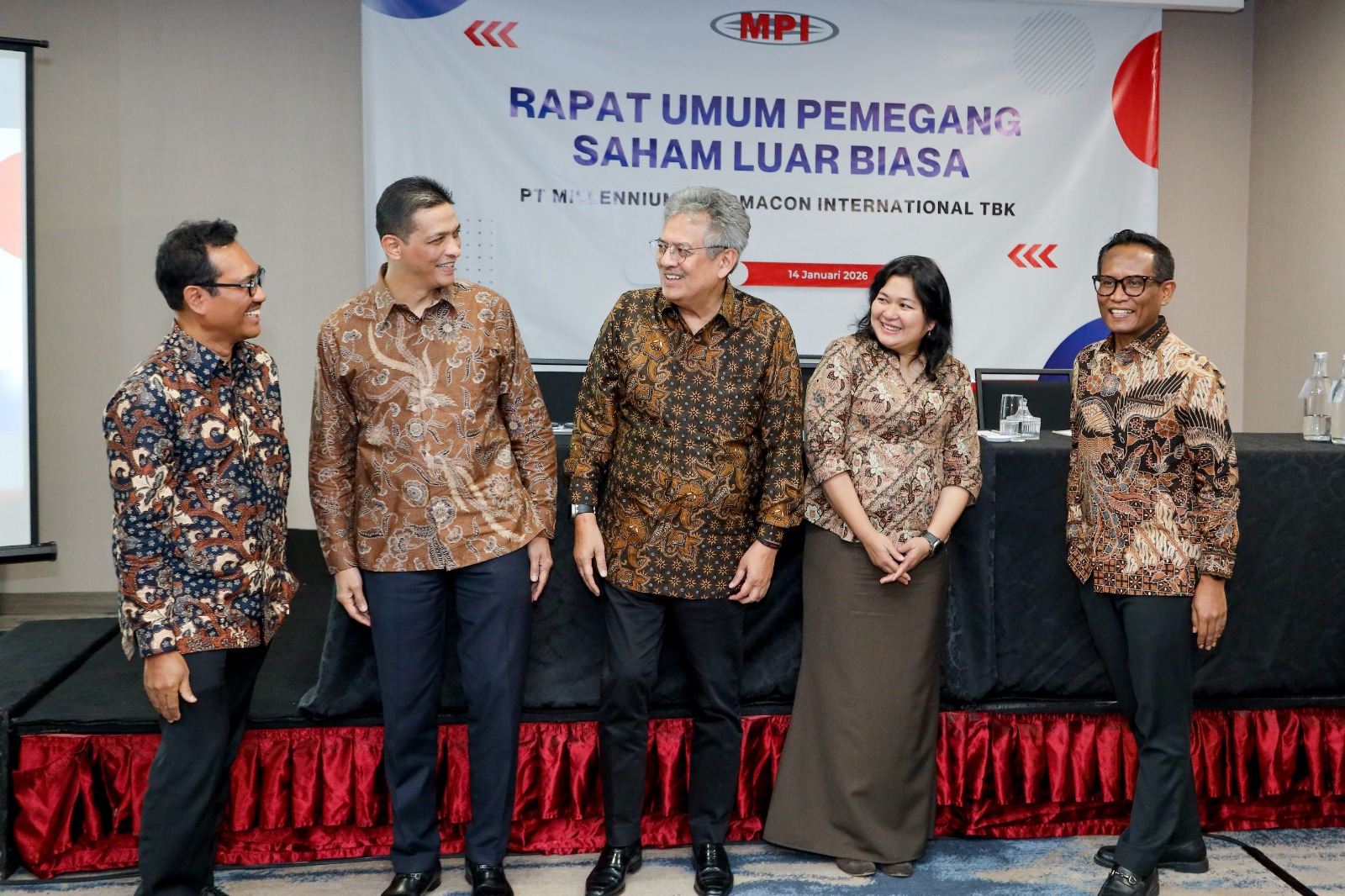 RUPSLB Millennium Pharmacon (SDPC) Restui Pengangkatan Dirut Baru