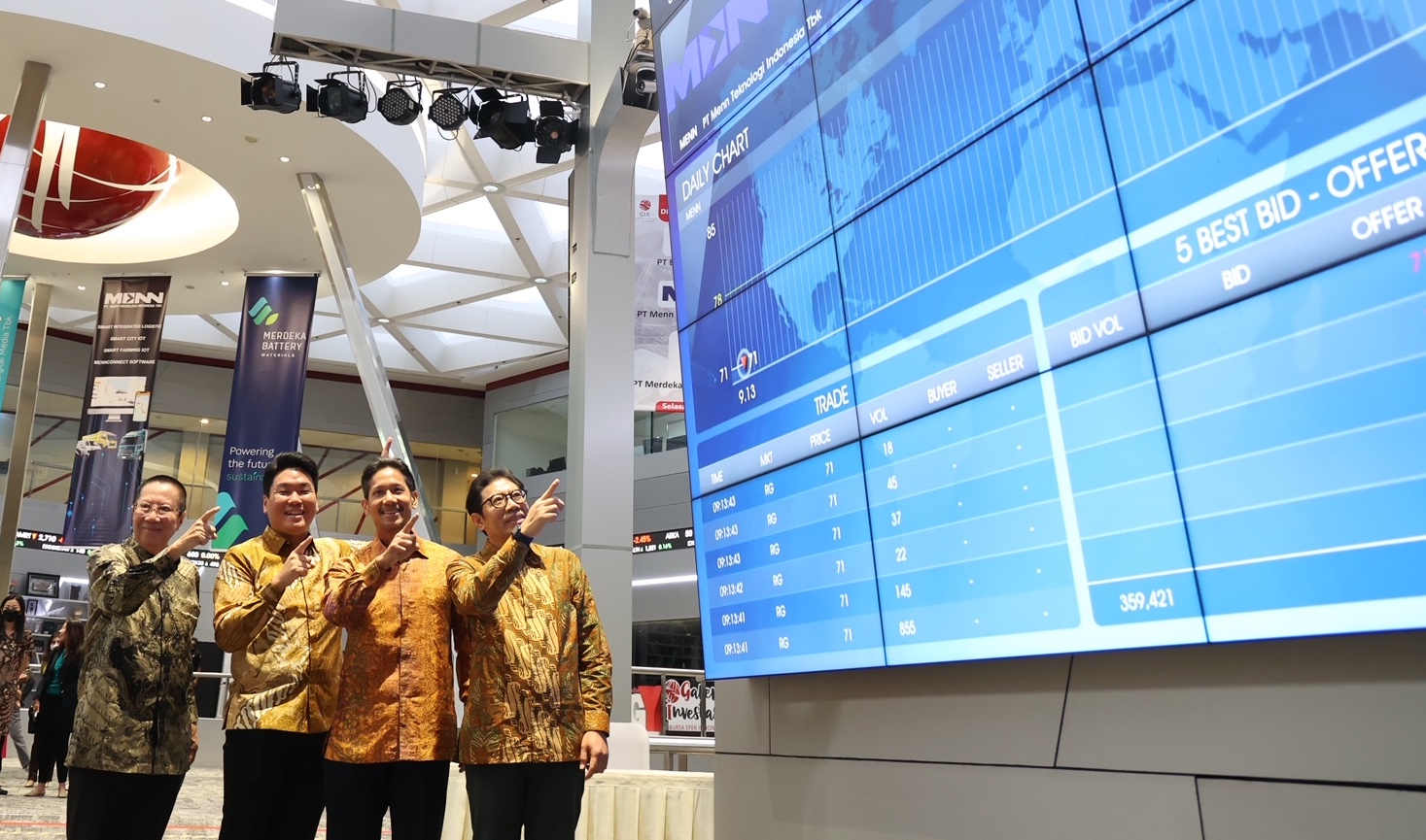 Senyap! Djoni Divestasi 12,34 Persen Saham MENN